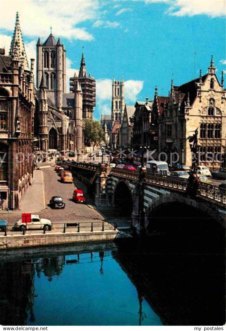 72906910 Gent Gand Flandre Sint Nikolaaskerk Belfort En Sint Baafskerk  - Gent