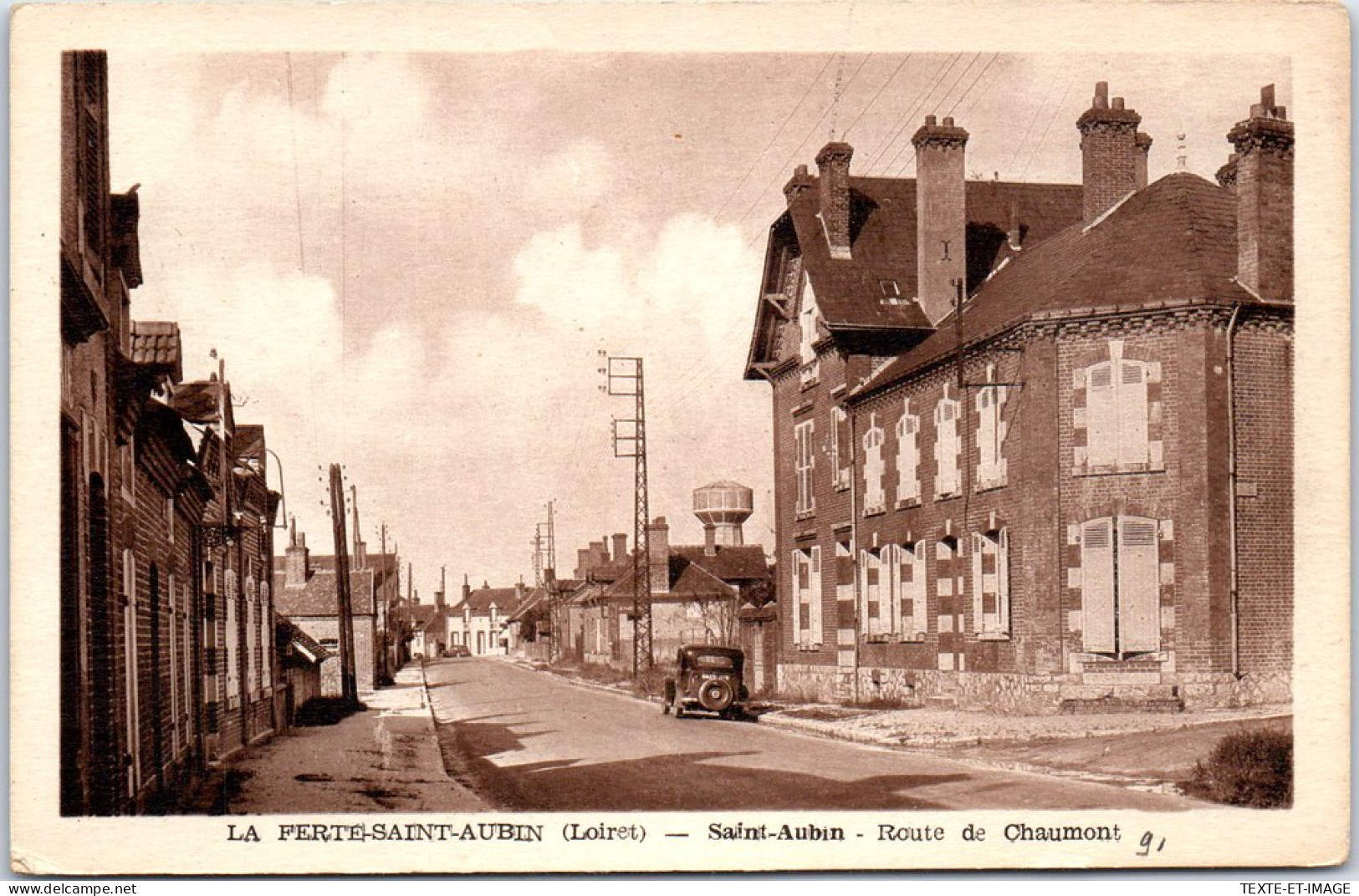 45 LA FERTE SAINT AUBIN - La Route De Chaumont  - La Ferte Saint Aubin