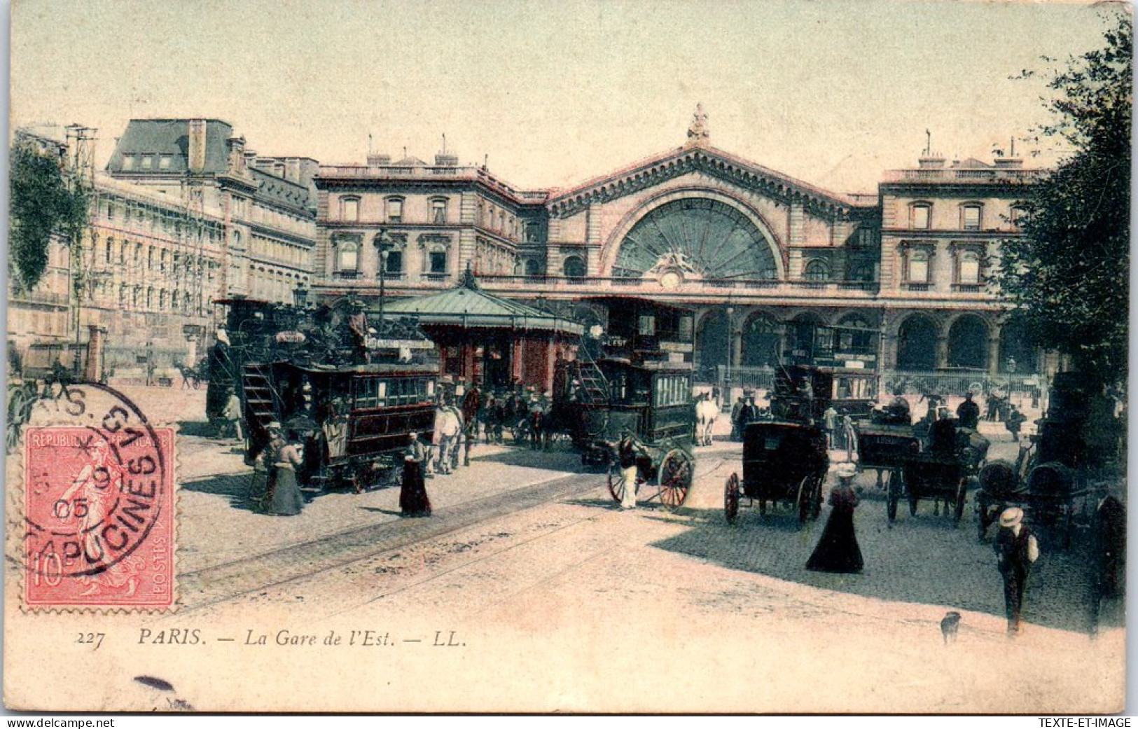 75010 PARIS - La Gare De L'est. - Paris (10)