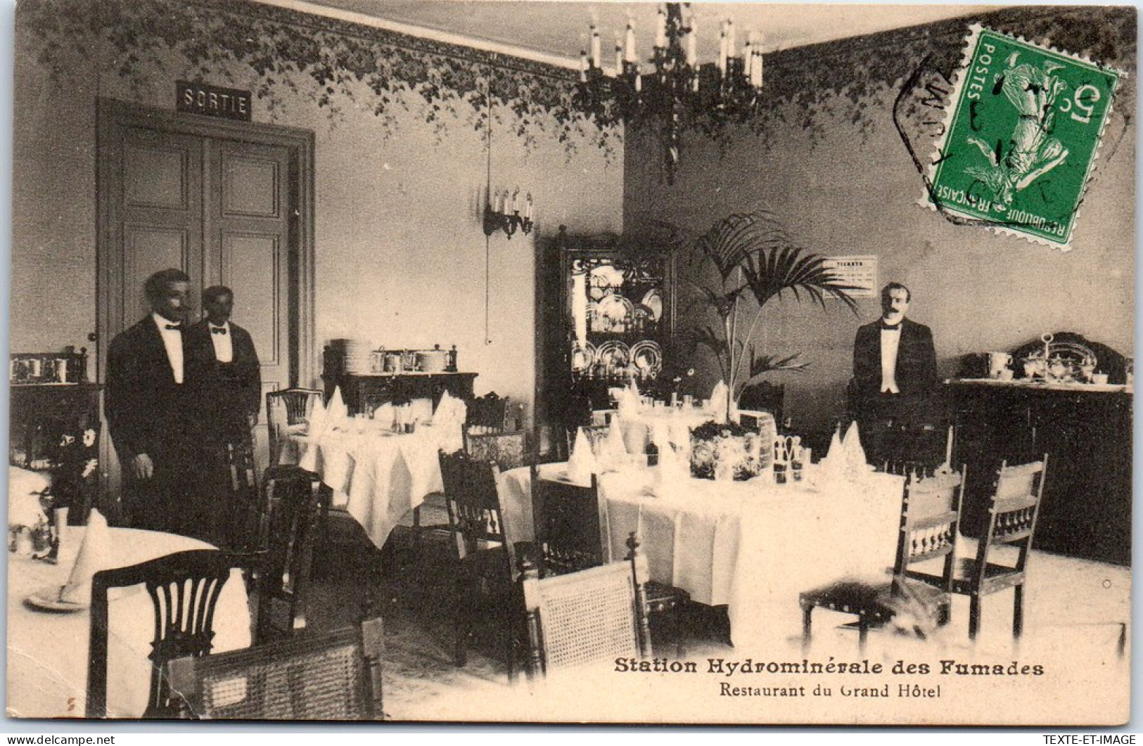 32 LES FUMADES - Salle De Restaurant Du Grand Hotel. - Autres & Non Classés