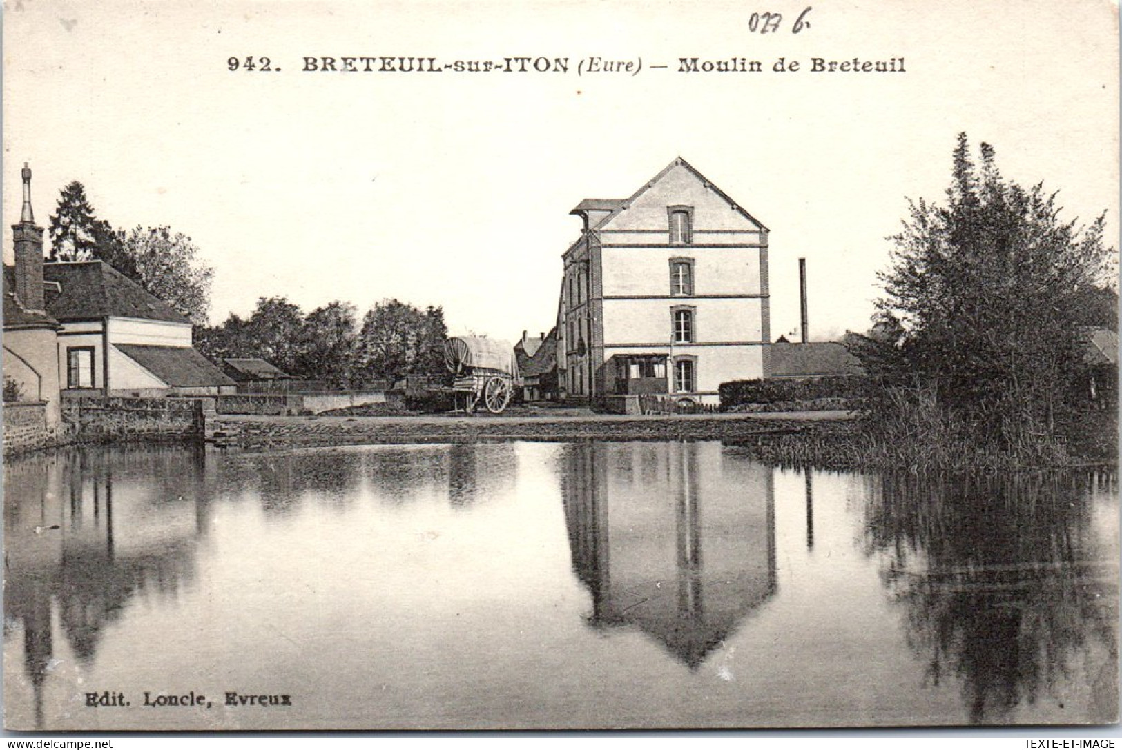27 BRETEUIL SUR ITON - Le Moulind De Breteuil. - Breteuil