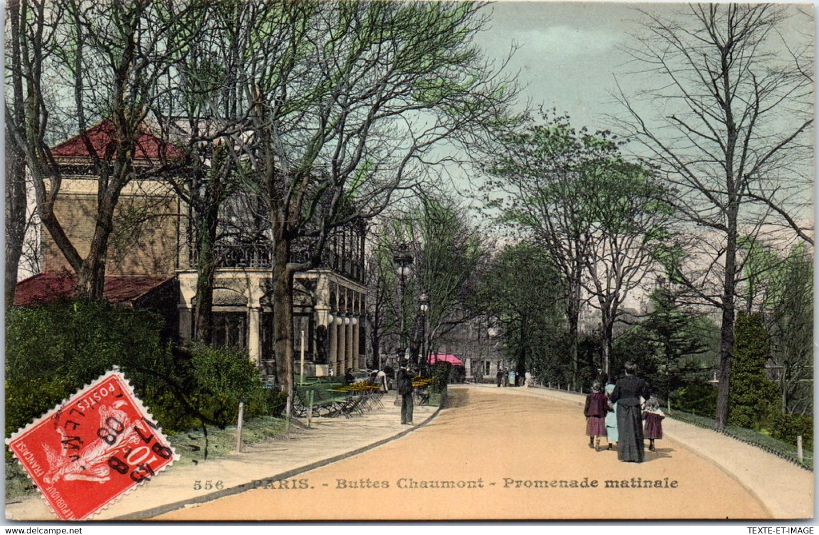 75019 PARIS - Buttes Chaumont, Promenade Matinale. - Paris (19)