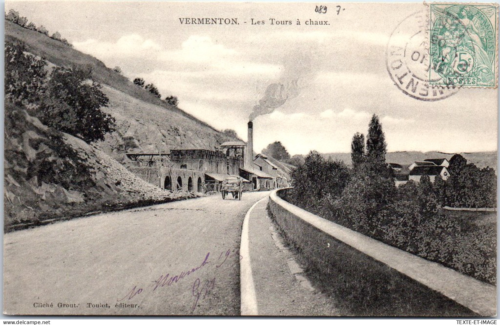 89 VERMENTON - Les Tours A Chaux  - Vermenton