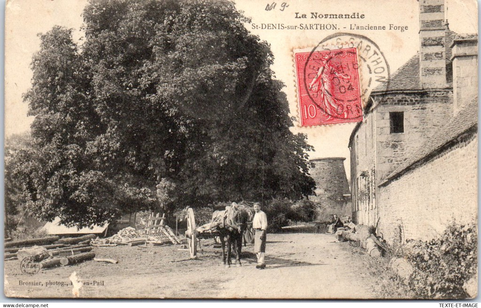 61 SAINT DENIS SUR SARTHON - L'ancienne Forge. - Autres & Non Classés