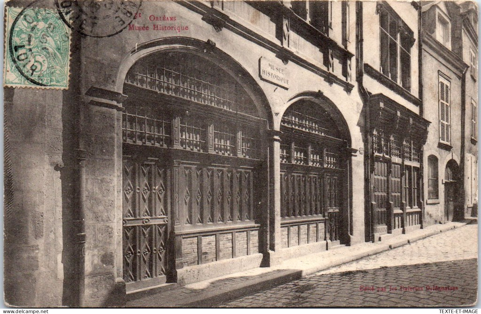 45 ORLEANS - Facade Du Musee Historique. - Orleans