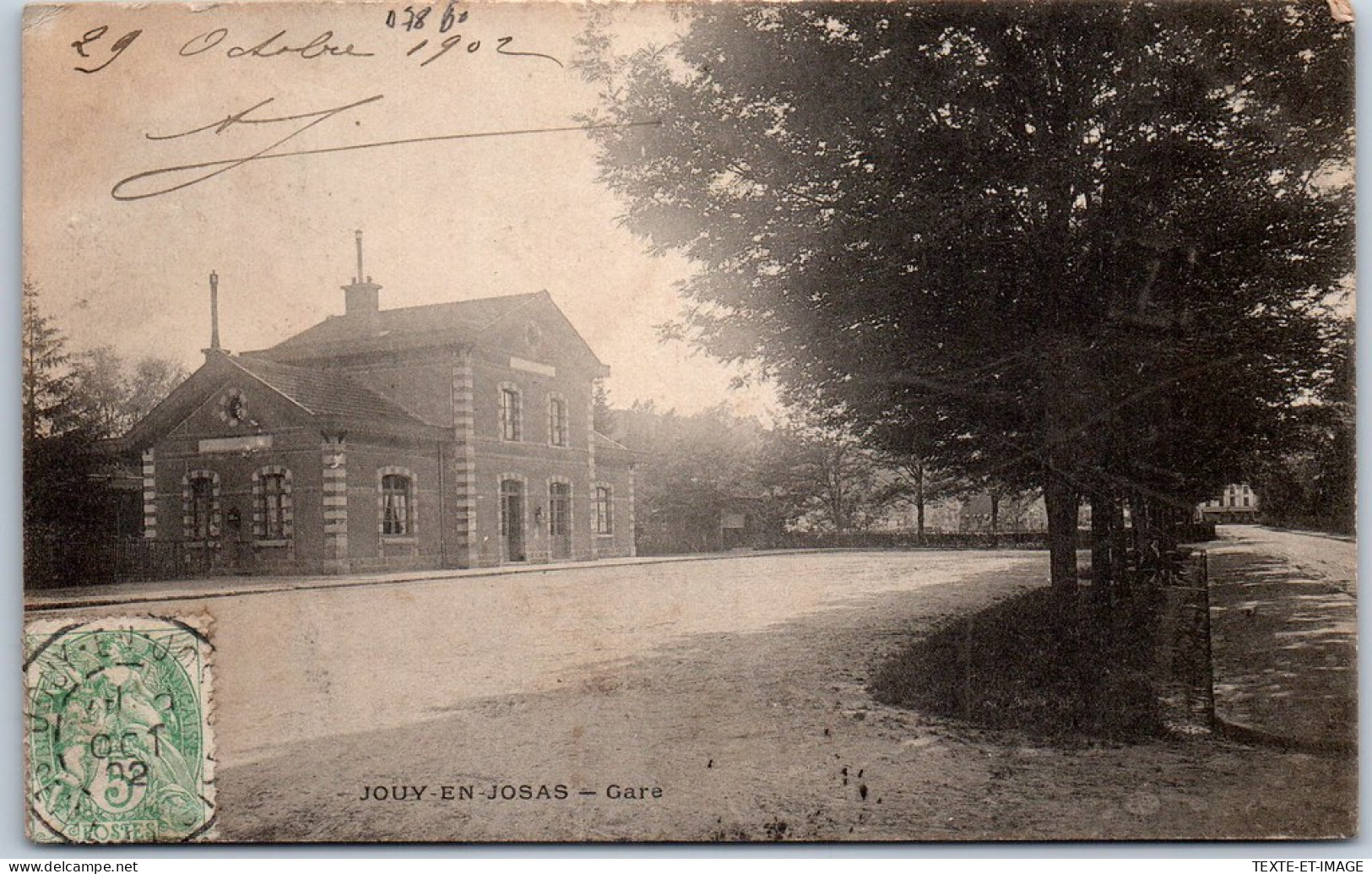 78 JOUY EN JOSAS - Vue De La Gare. - Jouy En Josas