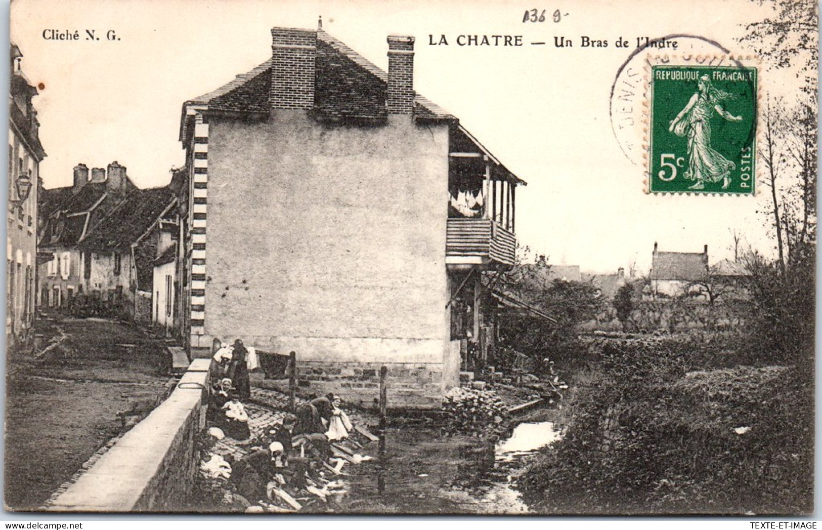 36 LA CHATRE - Un Bras De L'indre. - La Chatre