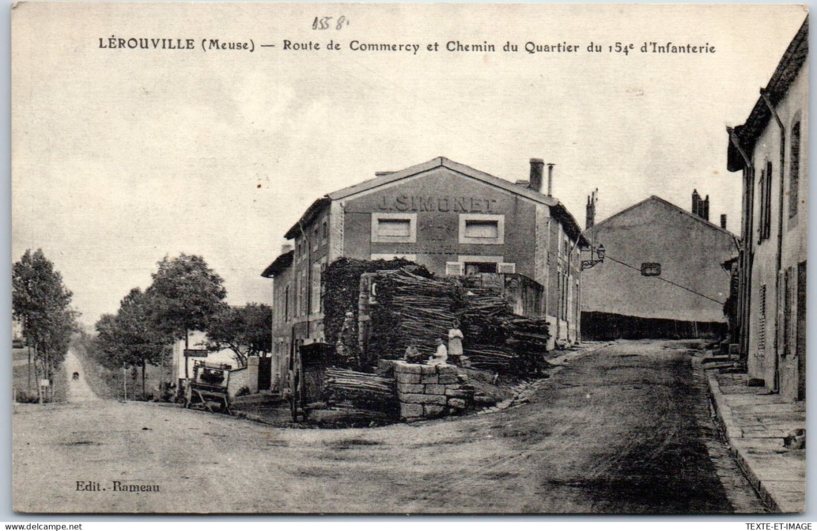 55 LEROUVILLE - Route De Commercy  - Lerouville