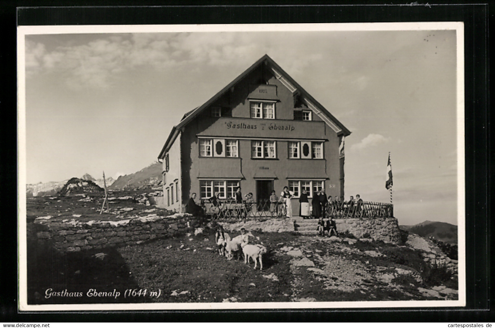 AK Wasserauen, Gasthaus Ebenalp  - Autres & Non Classés