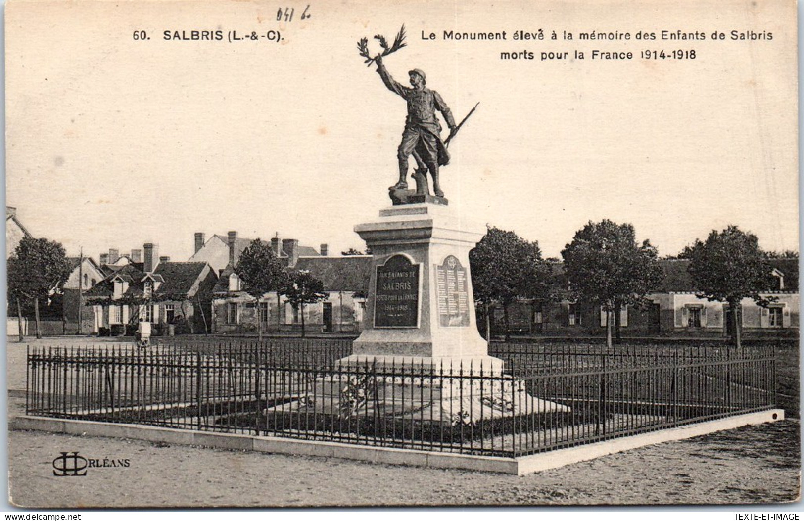 41 SALBRIS - Le Monument Eleve Aux Enfants Morts  - Salbris