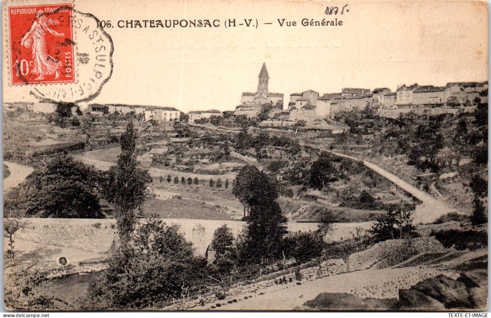 87 CHATEAUPONSAC - Vue Generale De La Commune. - Other & Unclassified