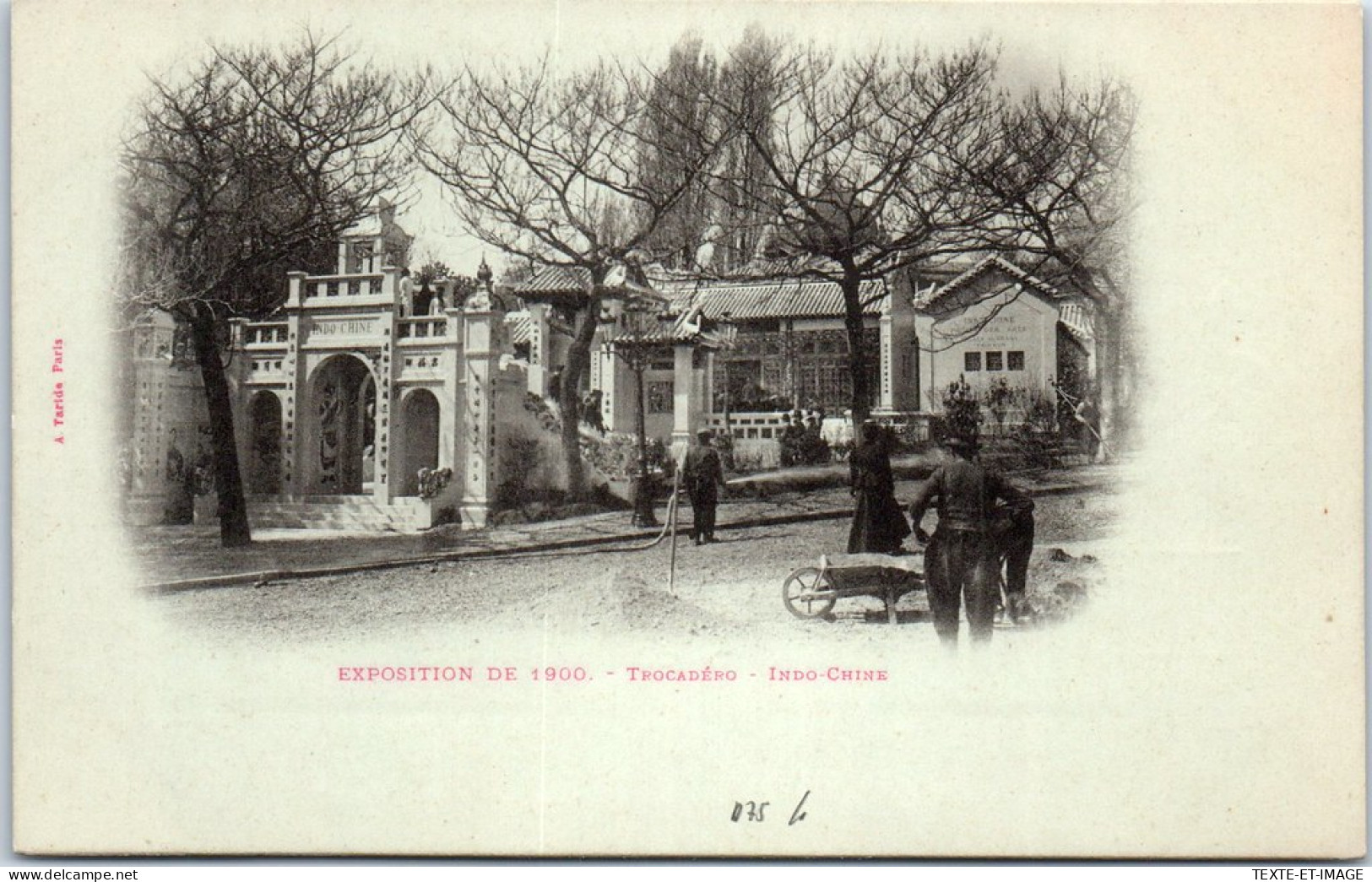 75 PARIS - Exposition 1900 - Le Palais De L'indochine  - Exposiciones