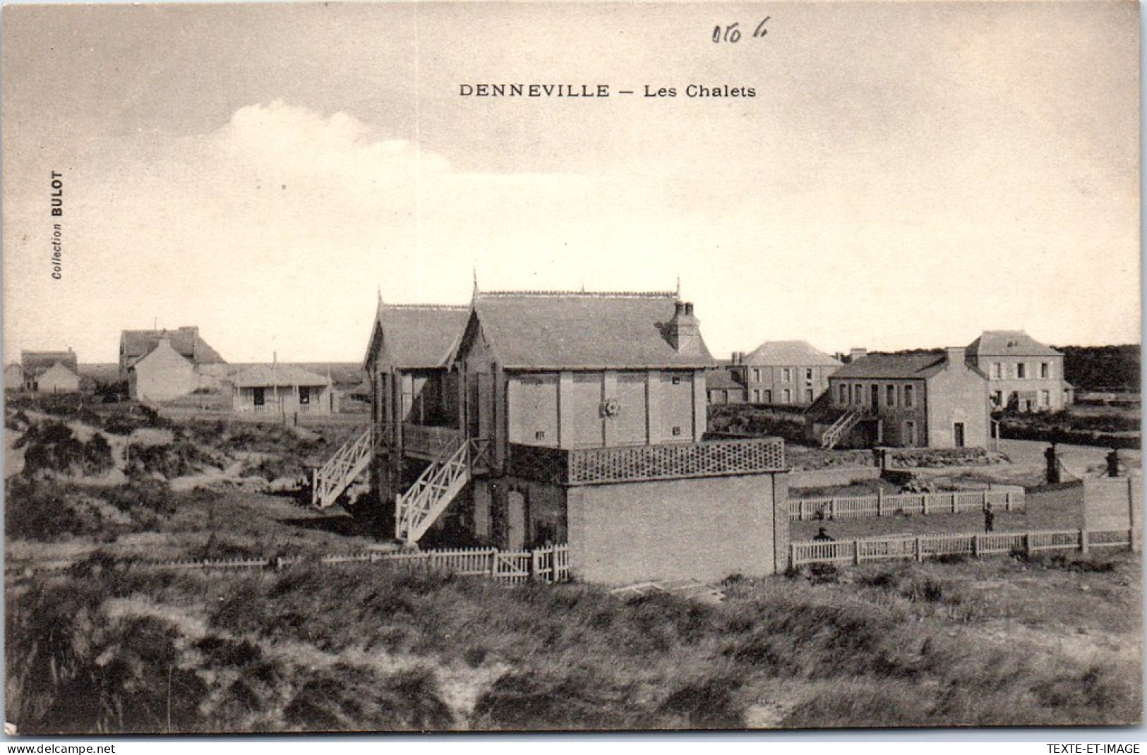 50 DENNEVILLE - Vue De Quelques Chalets Sur La Plage  - Sonstige & Ohne Zuordnung