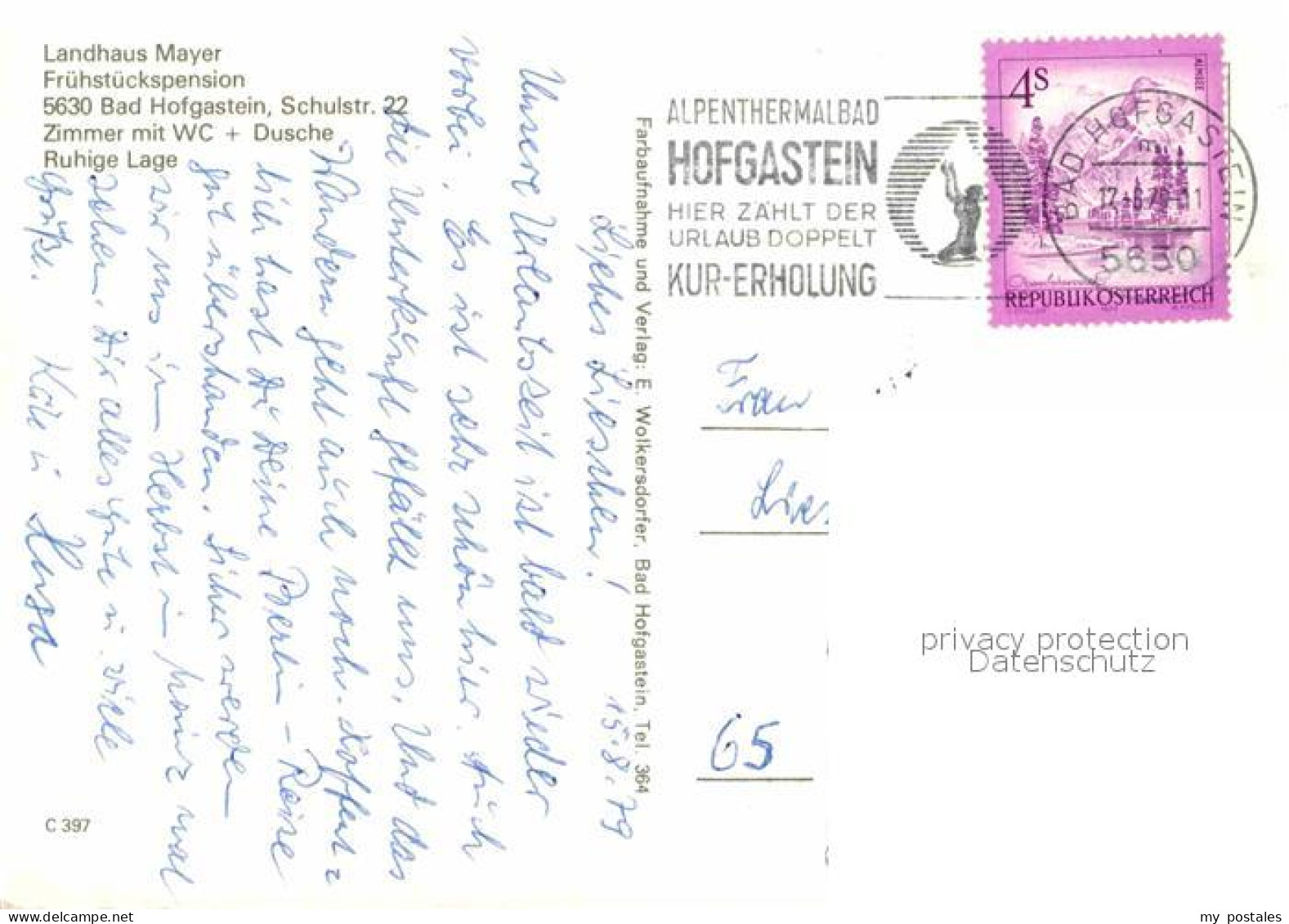 72906826 Bad Hofgastein Landhaus Mayer Bad Hofgastein - Other & Unclassified