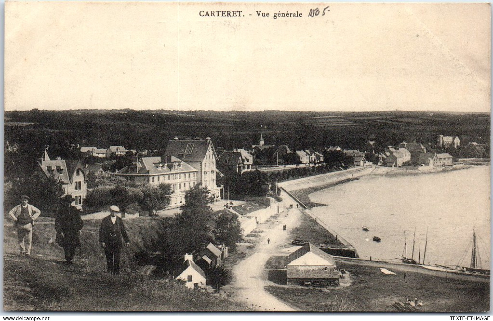 50 CARTERET - Vue Generale, La Plage. - Carteret