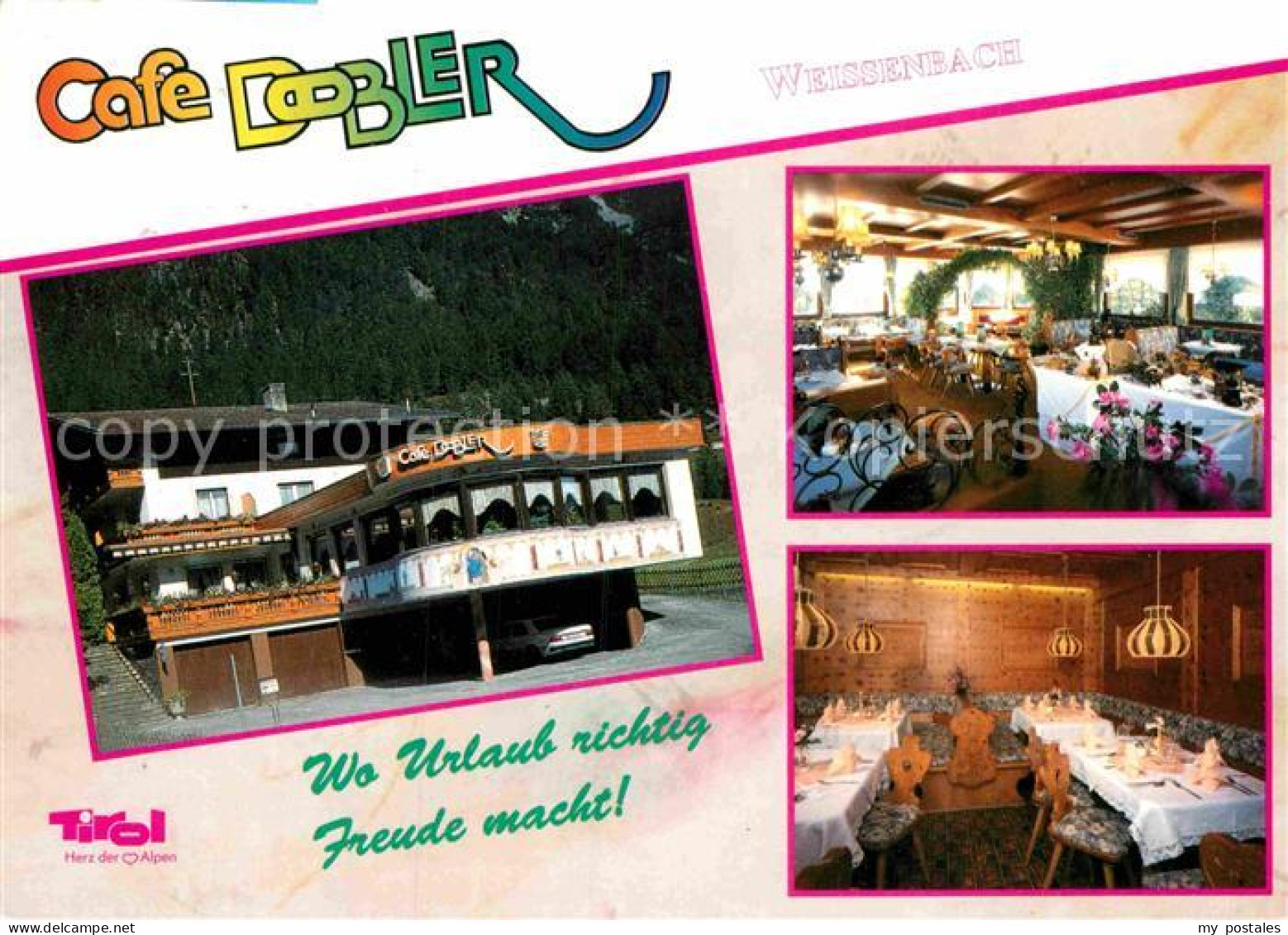 72906773 Weissenbach Lech Cafe Dobler  Weissenbach Lech - Autres & Non Classés