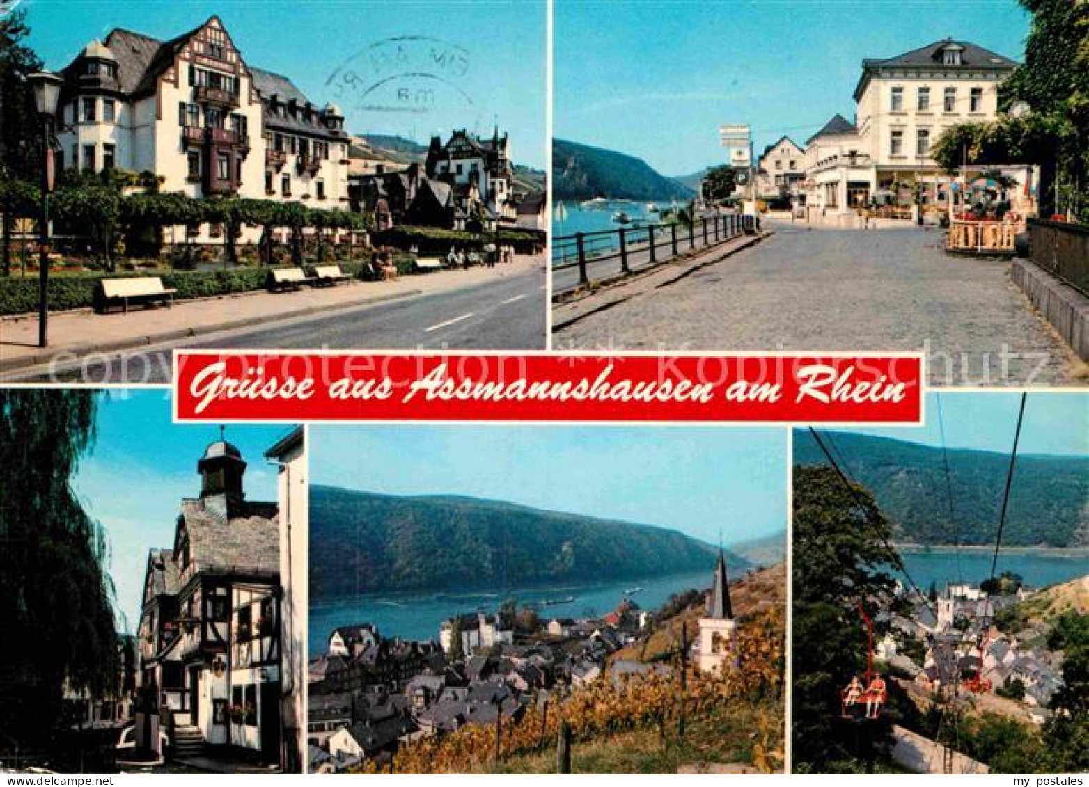 72906026 Assmannshausen Hotel Krone Hotel Zwei Mohren Altes Haus Teilansicht Sei - Rüdesheim A. Rh.