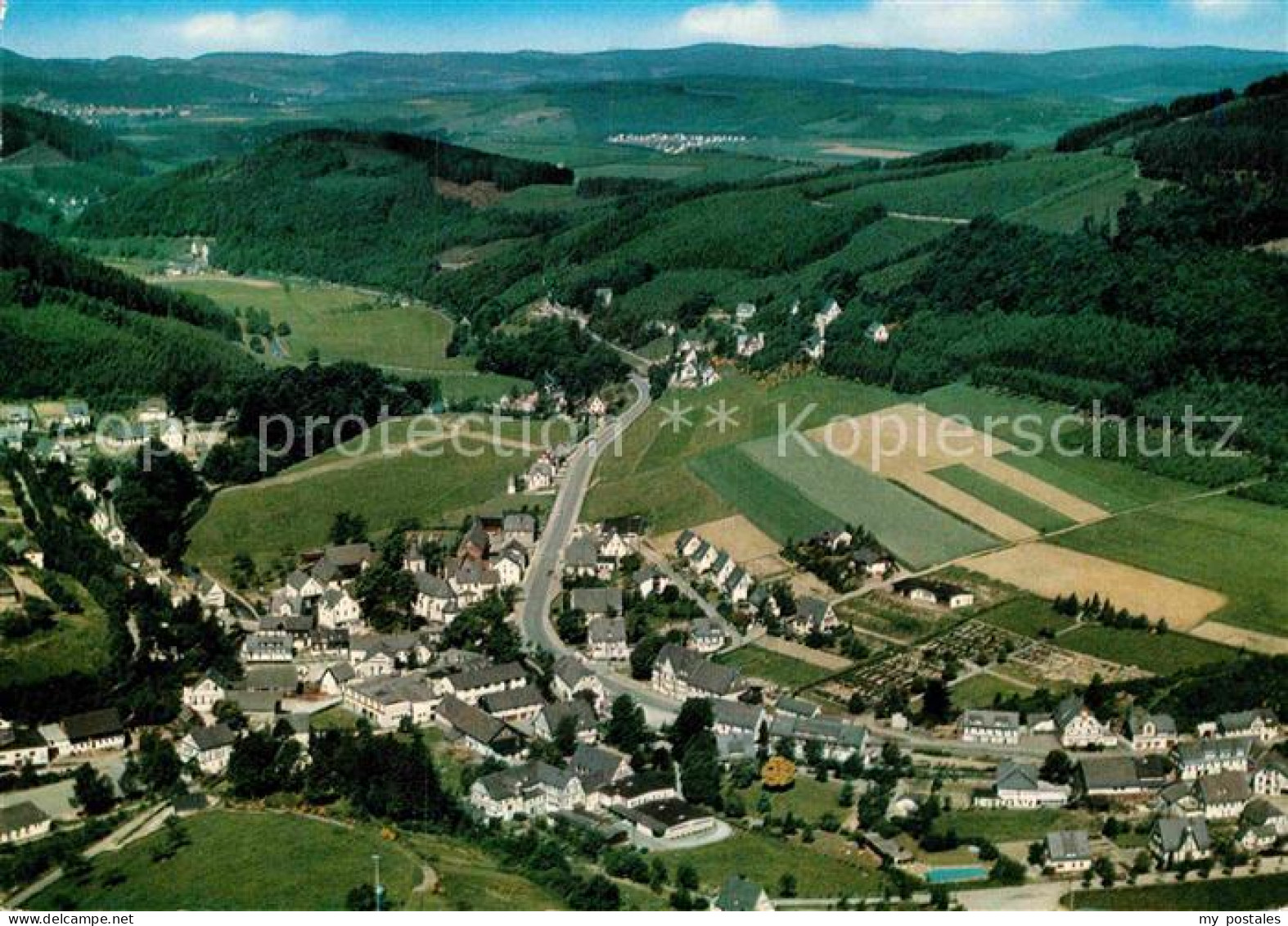 72905988 Oberkirchen Sauerland Fliegeraufnahme Oberkirchen - Schmallenberg