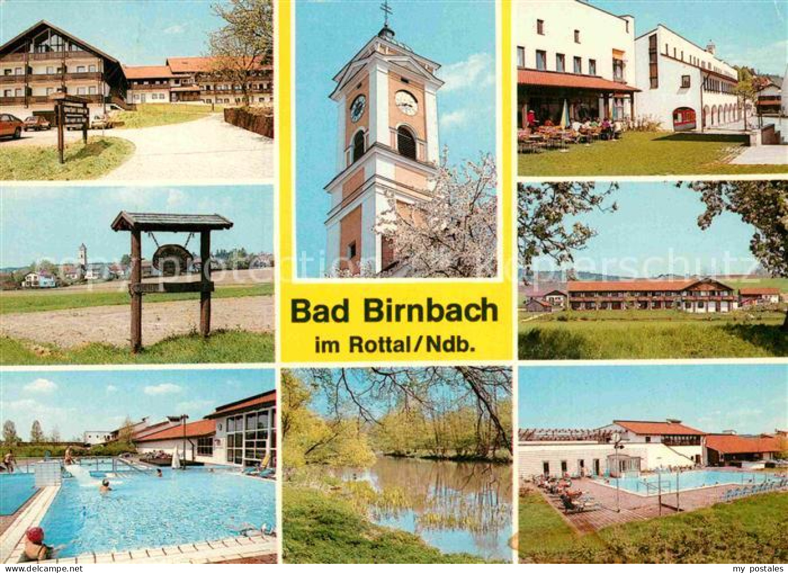 72905954 Bad Birnbach Thermalbad Sportanlagen Freibad Kirche  Bad Birnbach - Autres & Non Classés