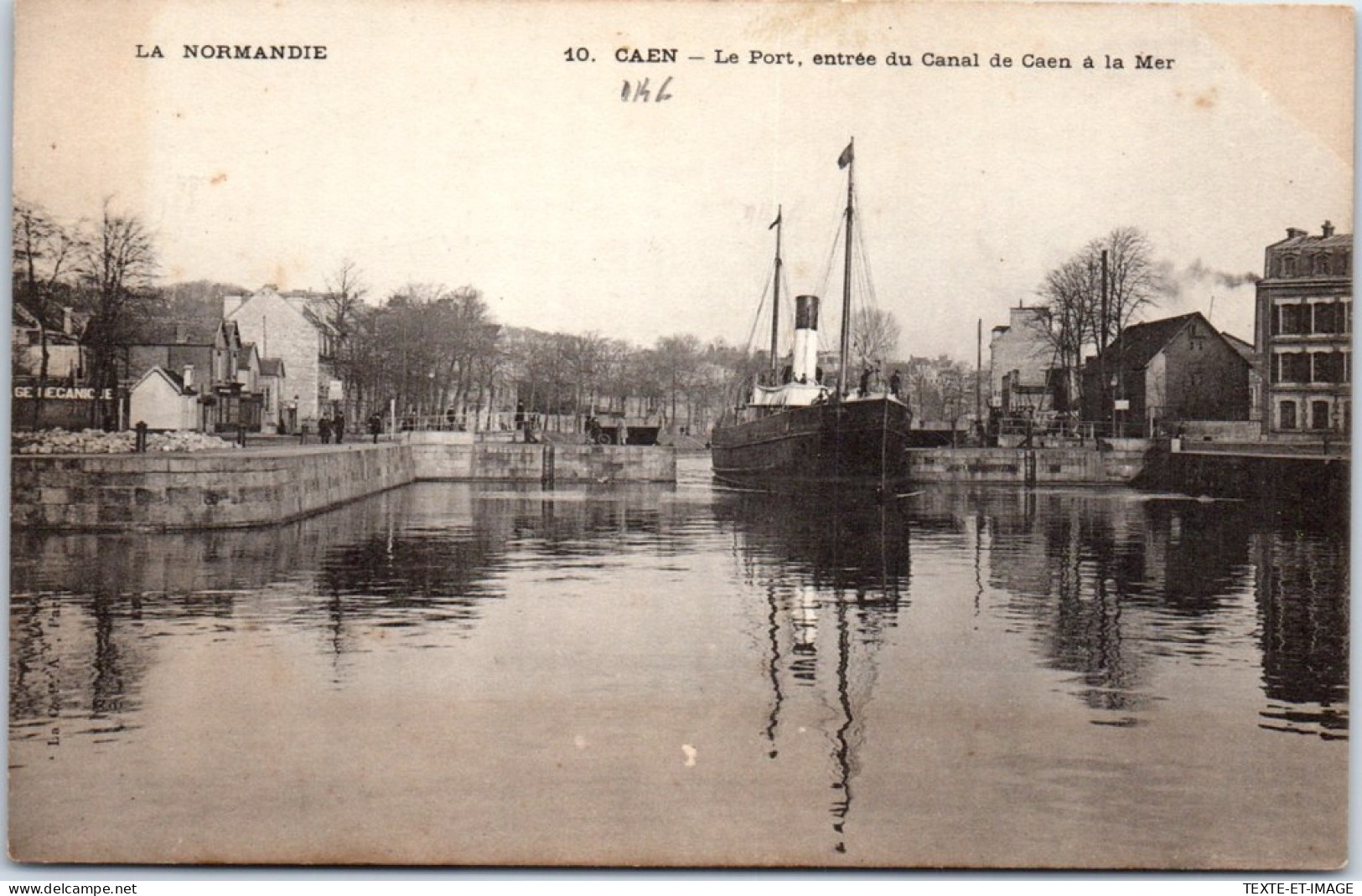 14 CAEN - Le Port, Entree Du Canal De Caen A La Mer  - Caen