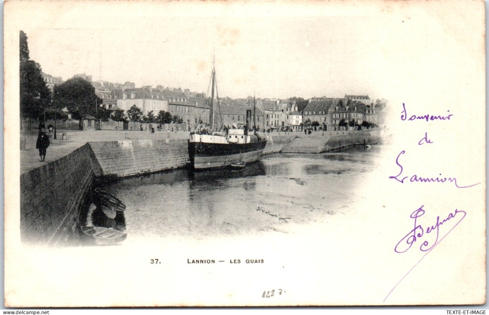 22 LANNION - Les Quais, Vue D'ensemble  - Lannion