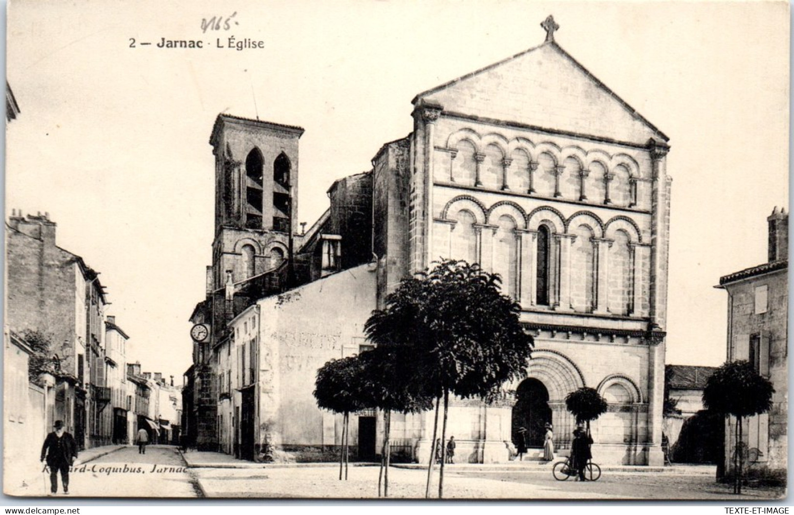16 JARNAC - L'eglise, Vue D'ensemble  - Jarnac