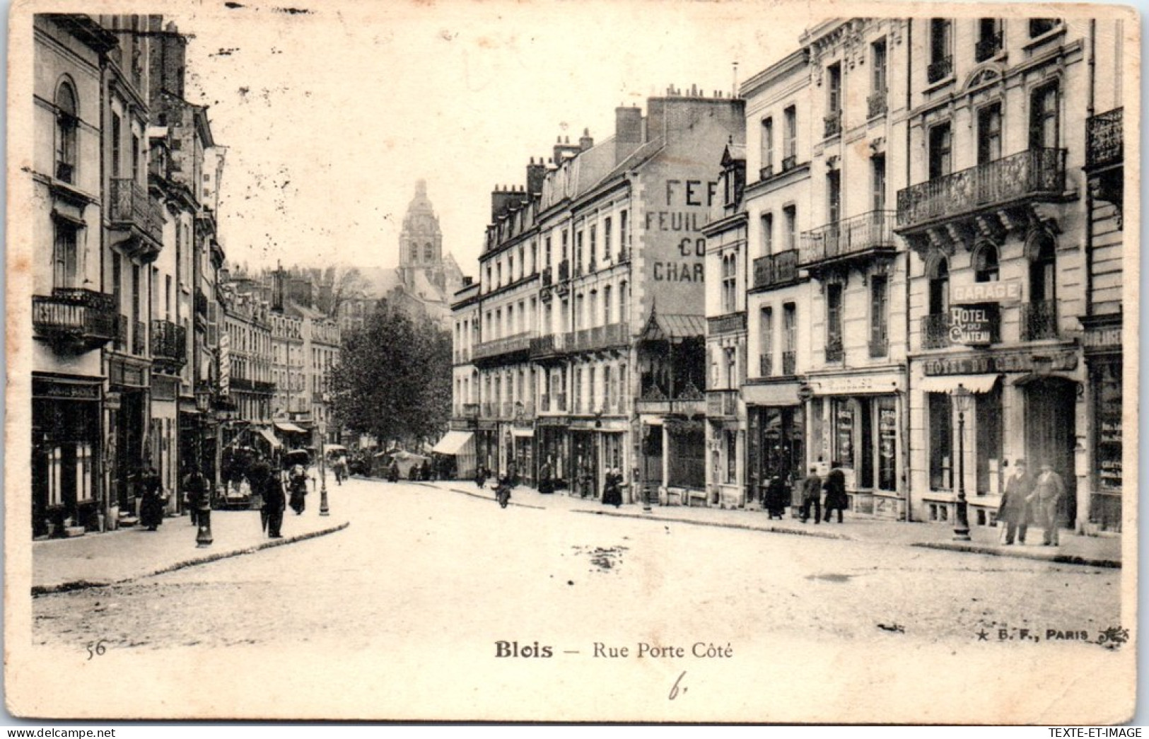 41 BLOIS - Rue Porte Cote, Une Vue.  - Blois