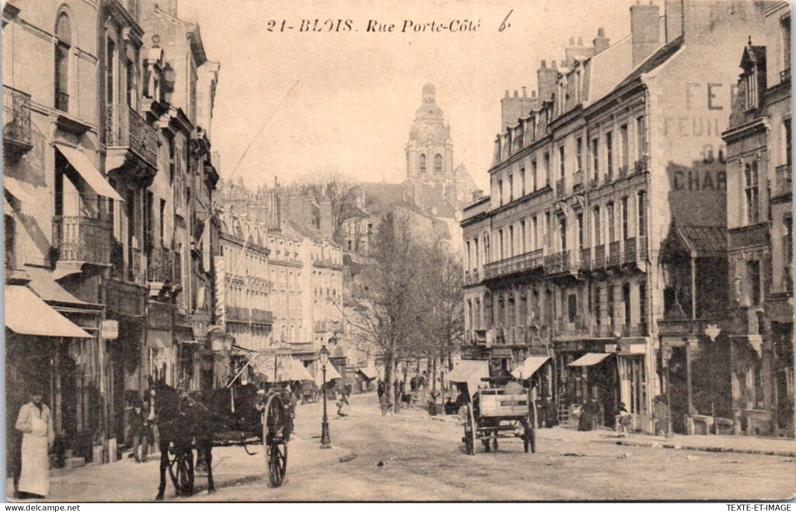 41 BLOIS - Rue Porte Cote, Vue Partielle. - Blois