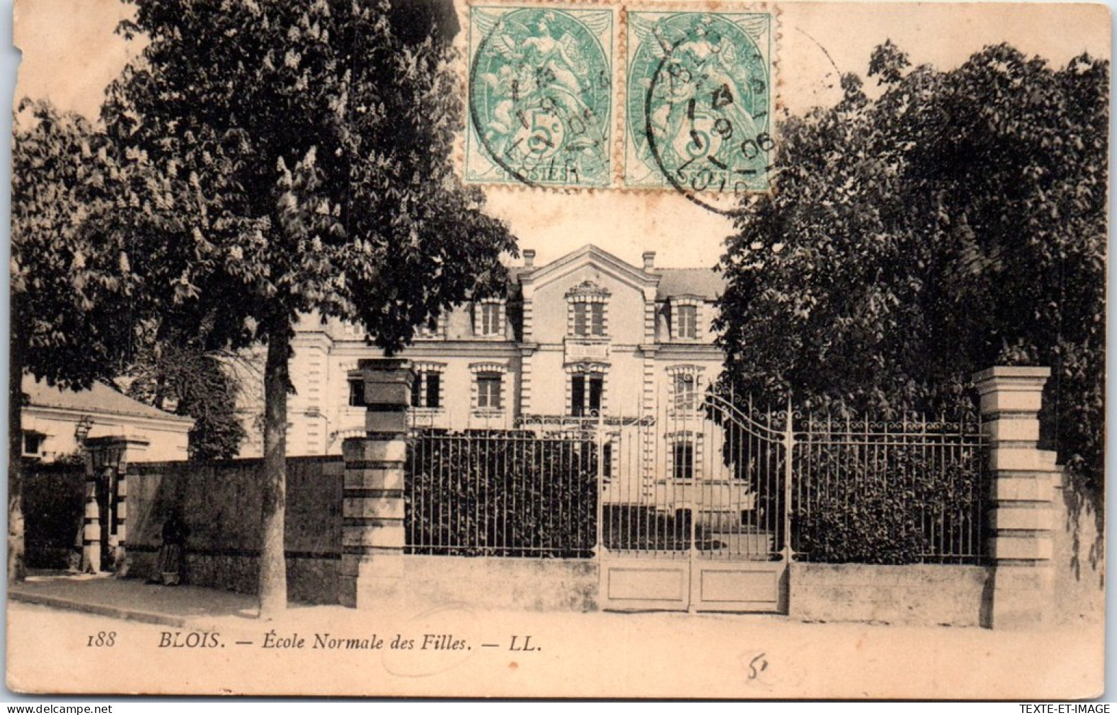41 BLOIS - L'ecole Normale Des Filles. - Blois