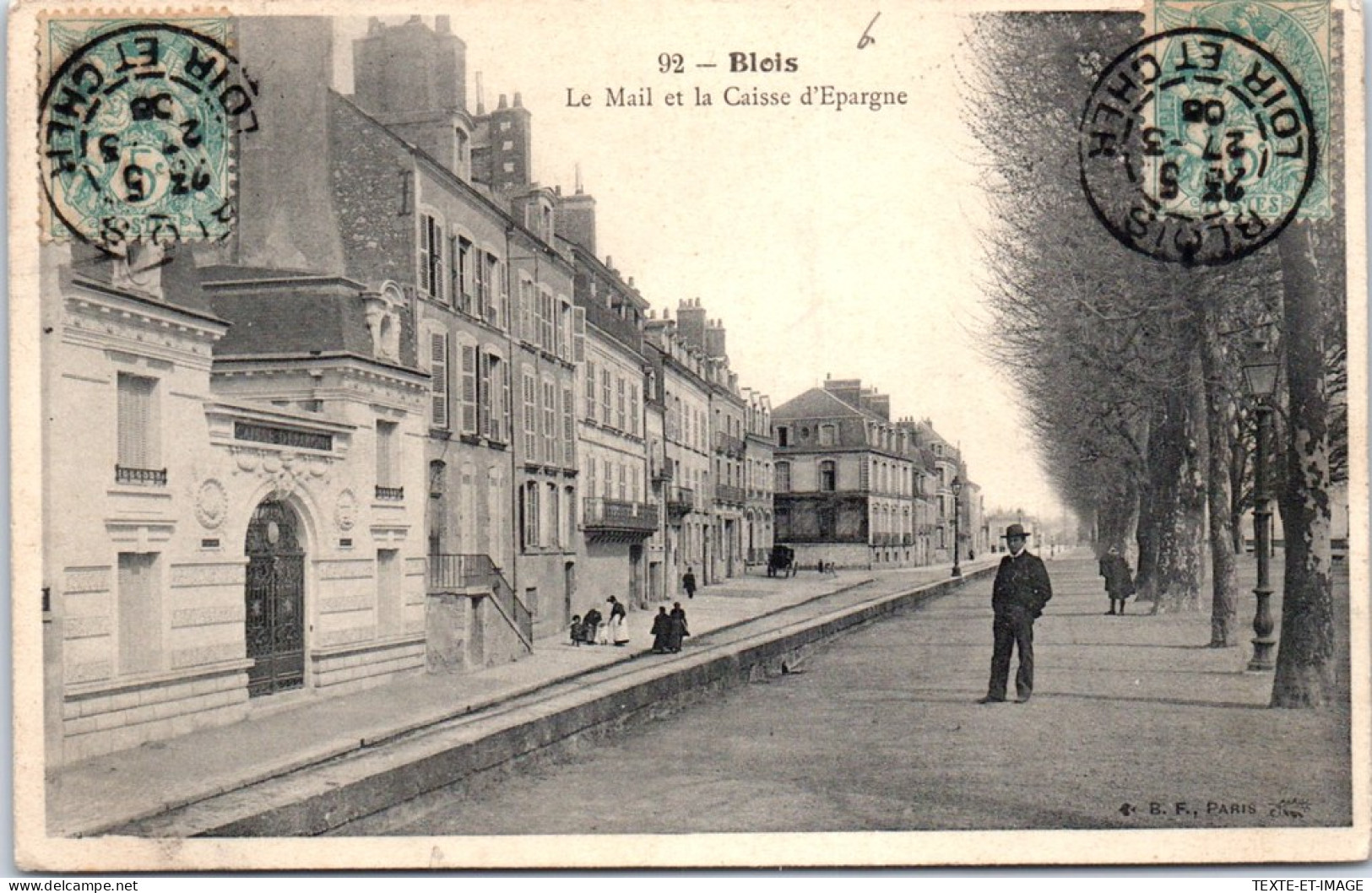 41 BLOIS - Le Mail & La Caisse D'epargne. - Blois