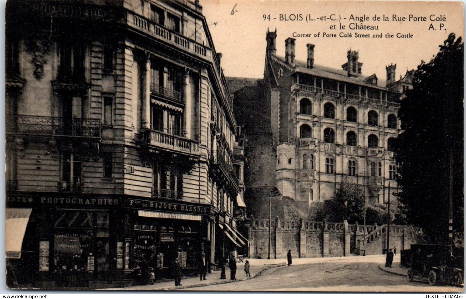 41 BLOIS - Angle De La Rue Porte Cole  - Blois