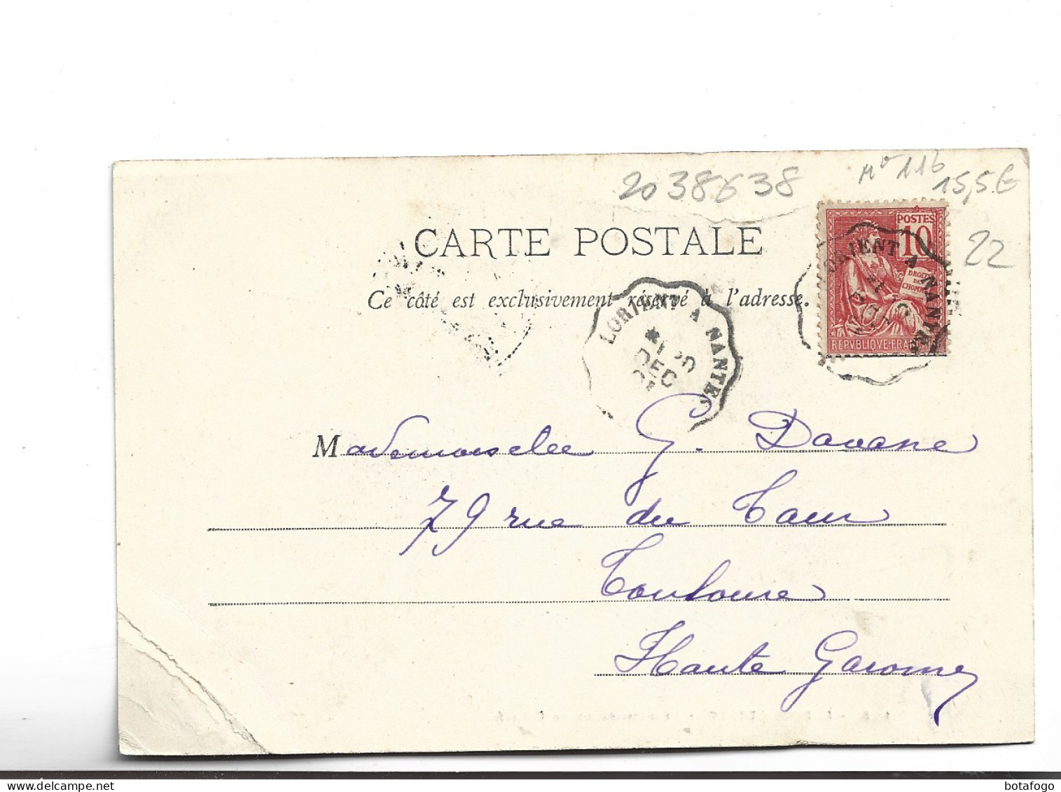 CPA DPT 22 PERROS GUIREC , PELERINAGE DE LA CLARTE  En 1901!(voir Timbre) - Perros-Guirec