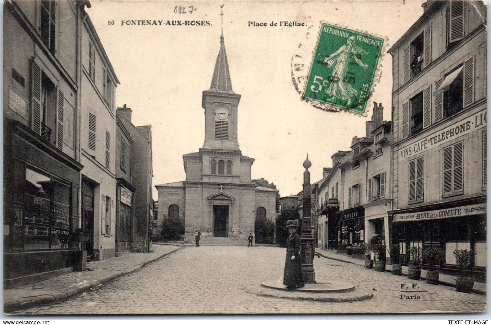 92 FONTENAY AYX ROSES - La Place De L'eglise. - Fontenay Aux Roses