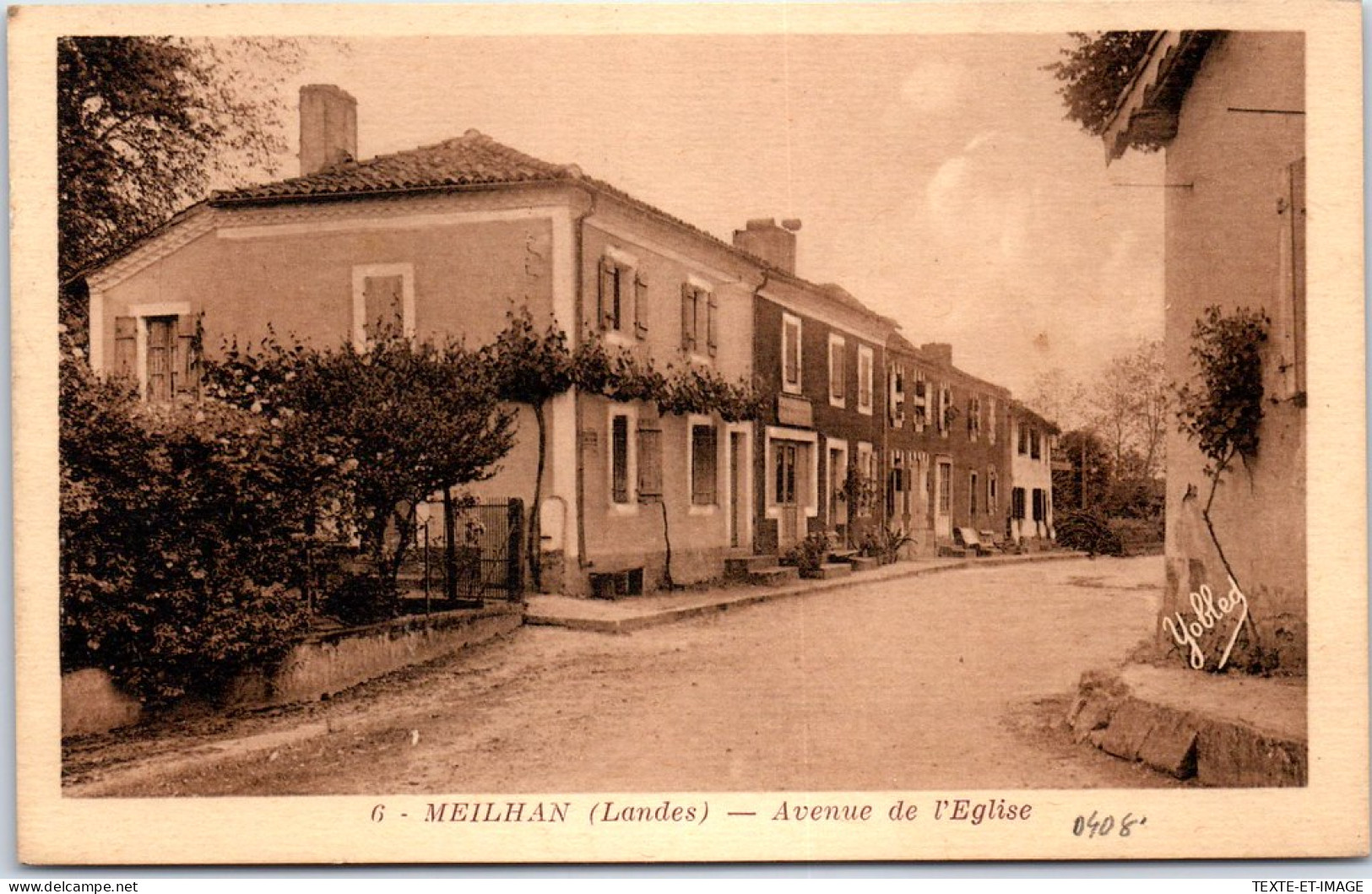40 MEILHAN - Avenue De L'eglise  - Autres & Non Classés