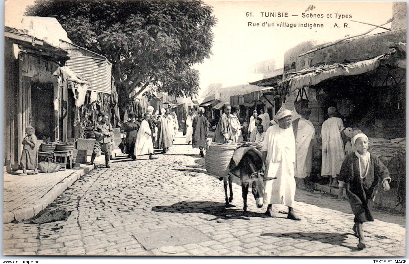 TUNISIE - Rue Typique D'un Village. - Tunesië