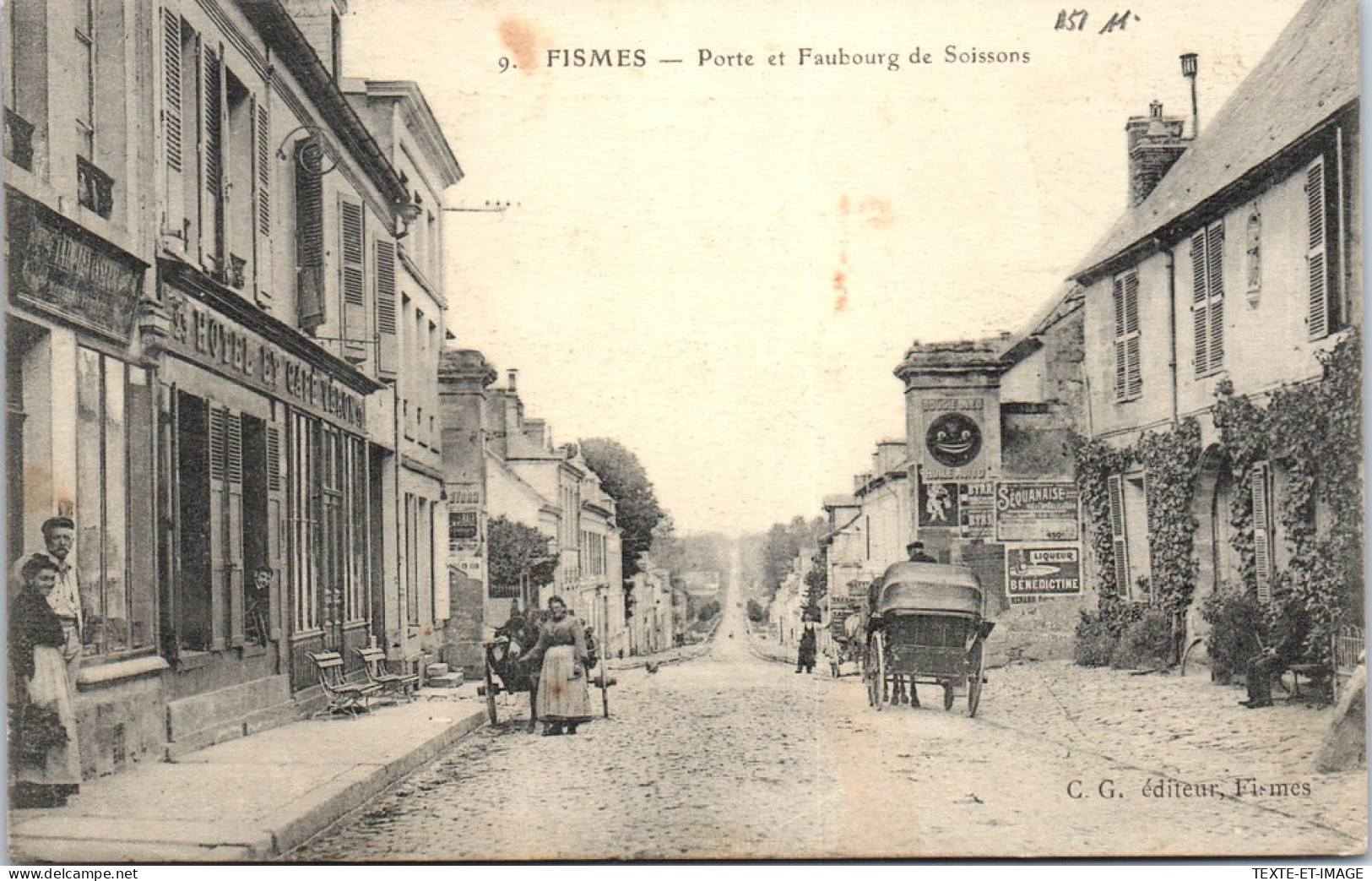51 FISMES - Porte & Faubourg De Soissons. - Fismes