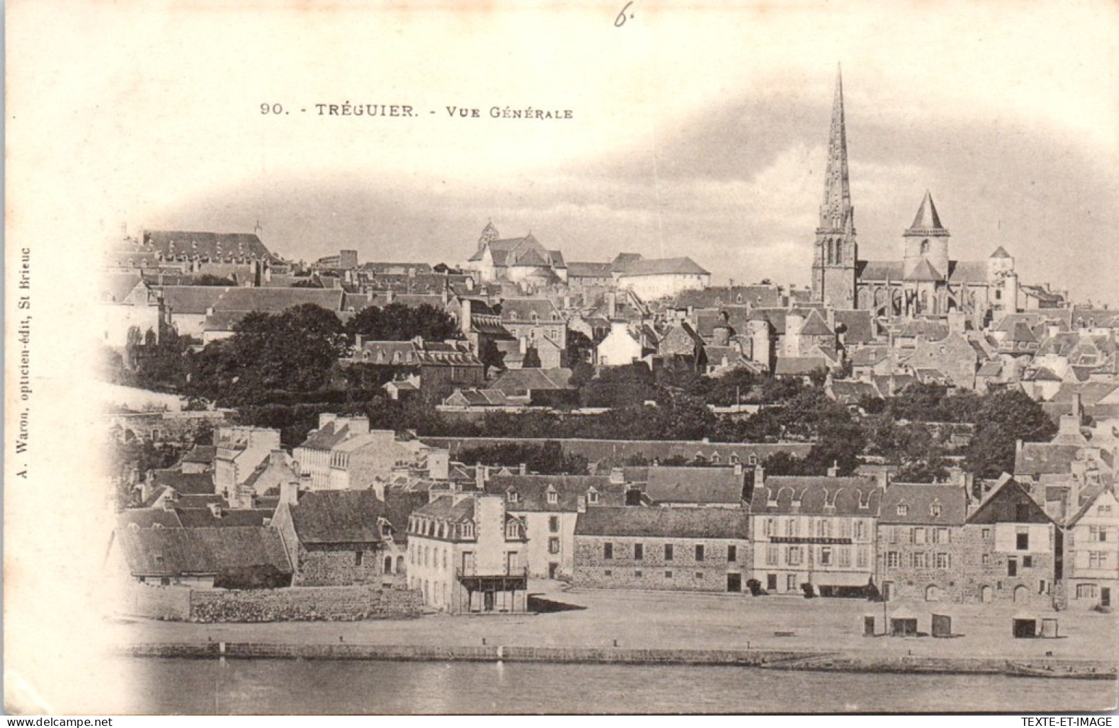 22 TREGUIER - La Ville, Vue Generale. - Tréguier