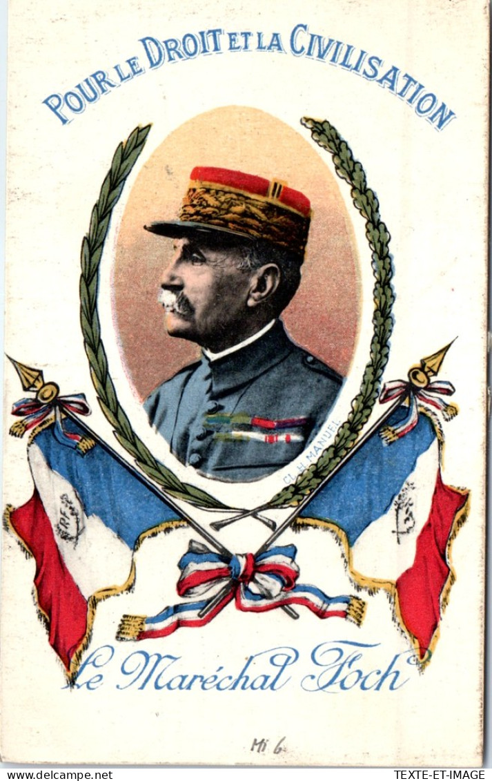 MILITARIA 14/18 - Le Marechal Foch  - Oorlog 1914-18