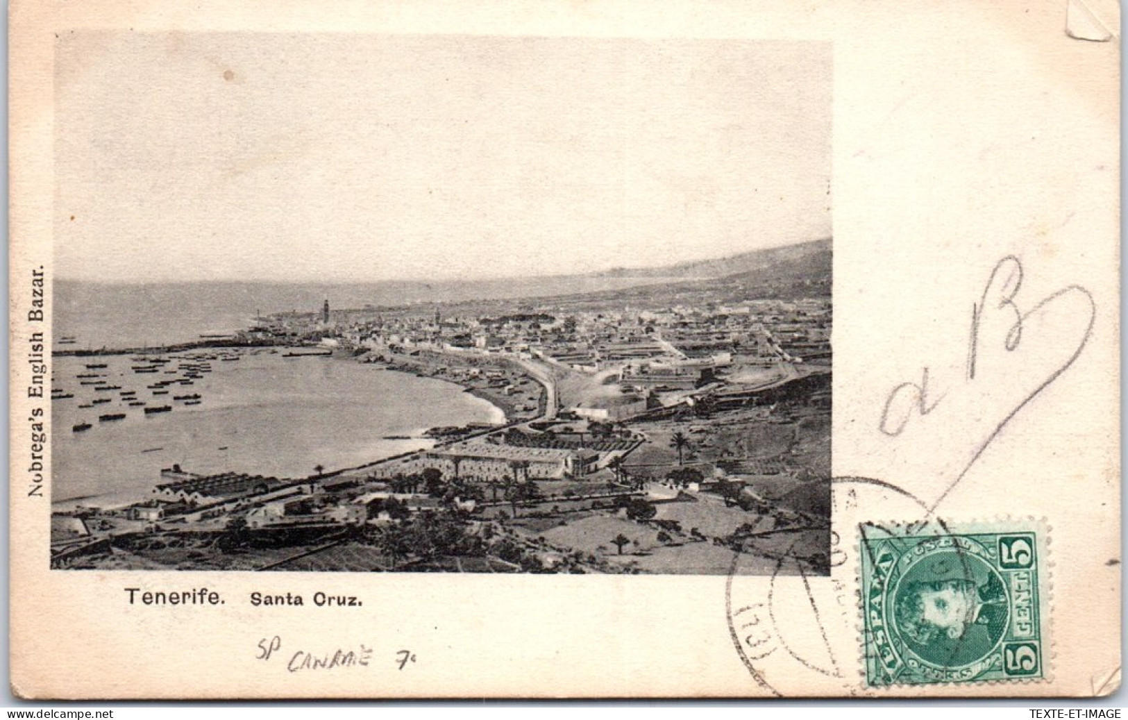 Espagne - CANARIE - Vue De Santa Cruz De Tenerife. - Other & Unclassified