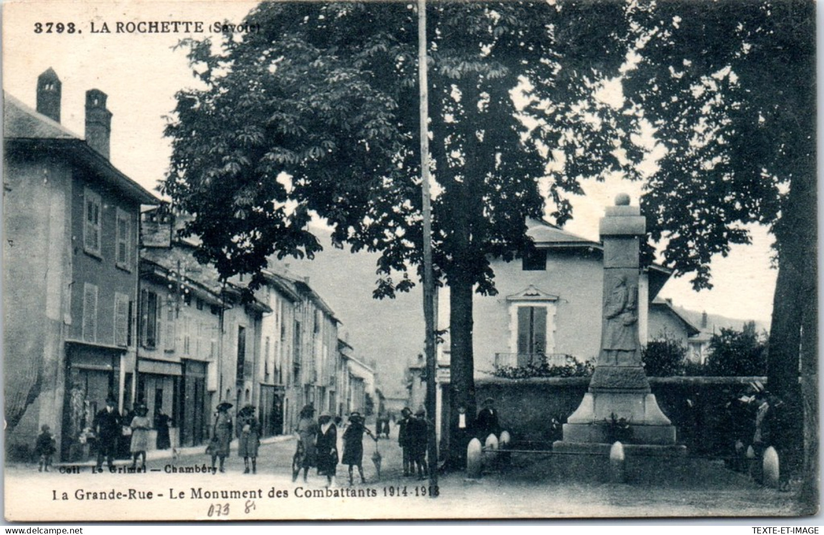 73 MLA ROCHETTE - La Grande Rue & Monument Aux Morts  - Autres & Non Classés