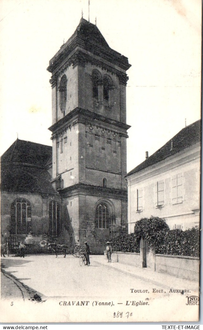 89 CRAVANT - Vue Generale De L'eglise. - Autres & Non Classés