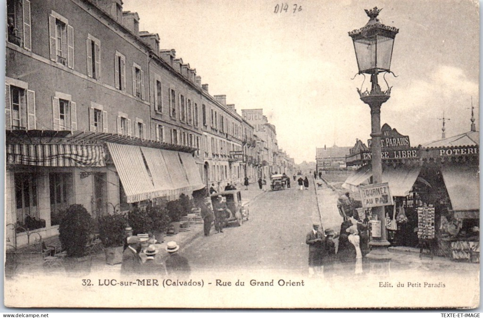 14 LUC SUR MER - Rue Du Grand Orient. - Luc Sur Mer