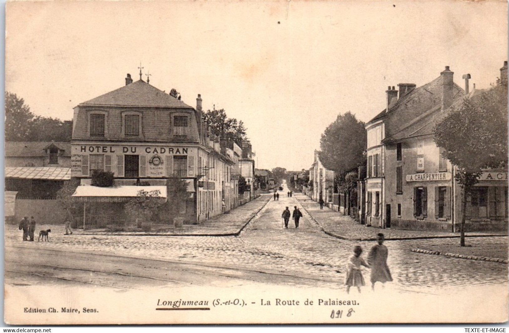 91 LONGJUMEAU - La Route De Palaiseau  - Longjumeau