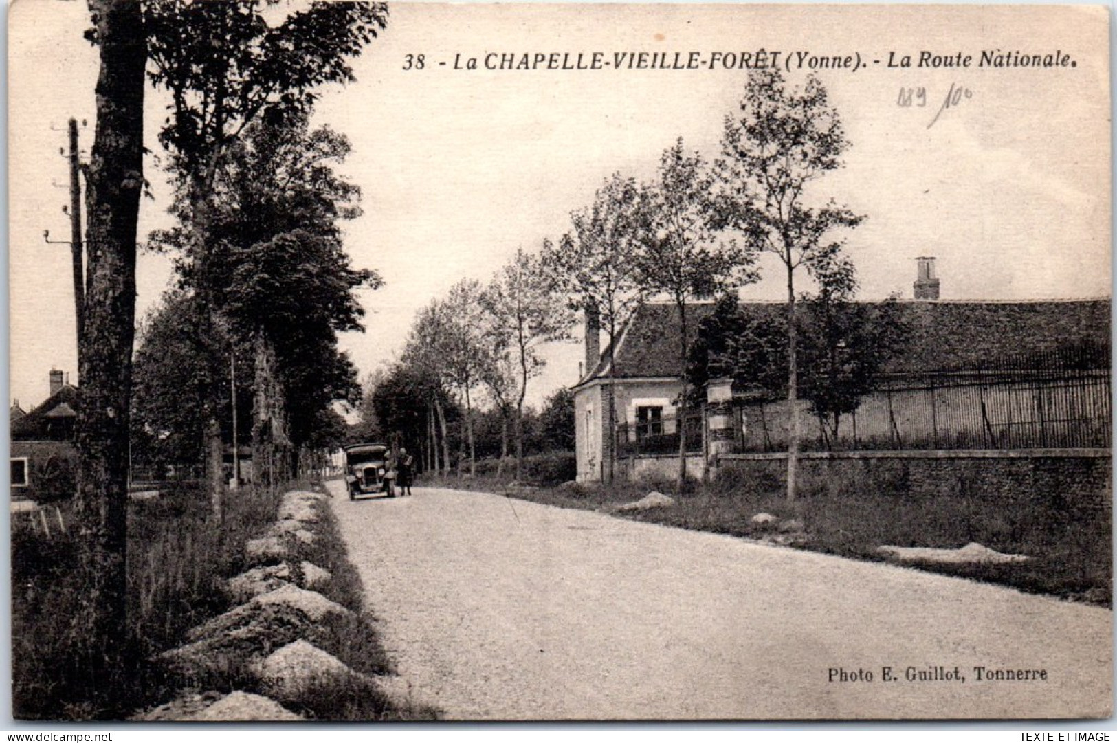 89 LA CHAPELLE VIEILLE FORET - La Route Nationale. - Other & Unclassified