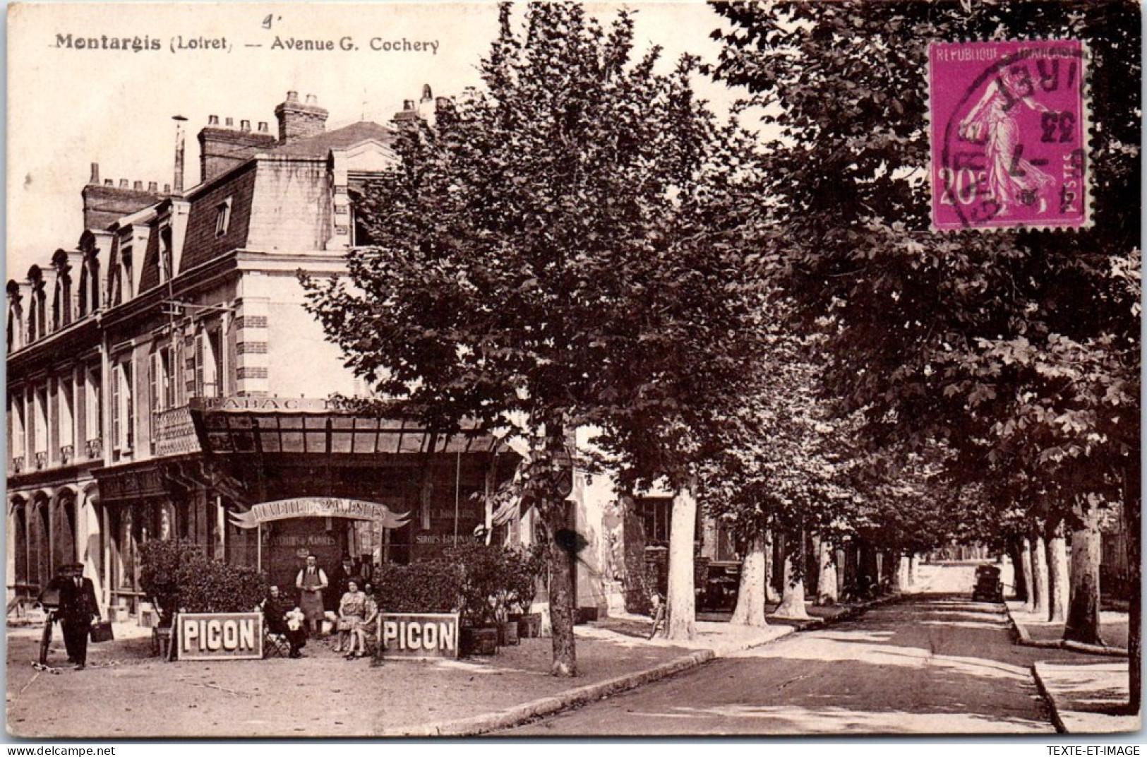 45 MONTARGIS - Angle De L'avenue Cochery  - Montargis