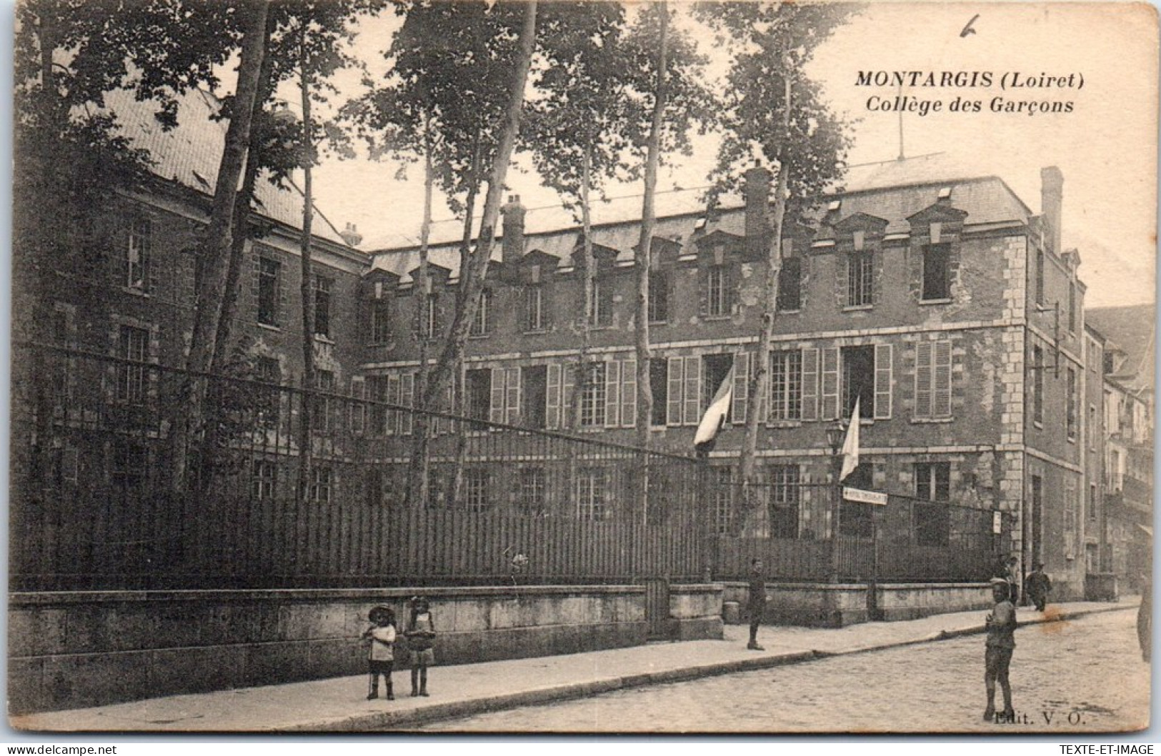 45 MONTARGIS - Vue D'ensemble Du College Des Garçons.  - Montargis