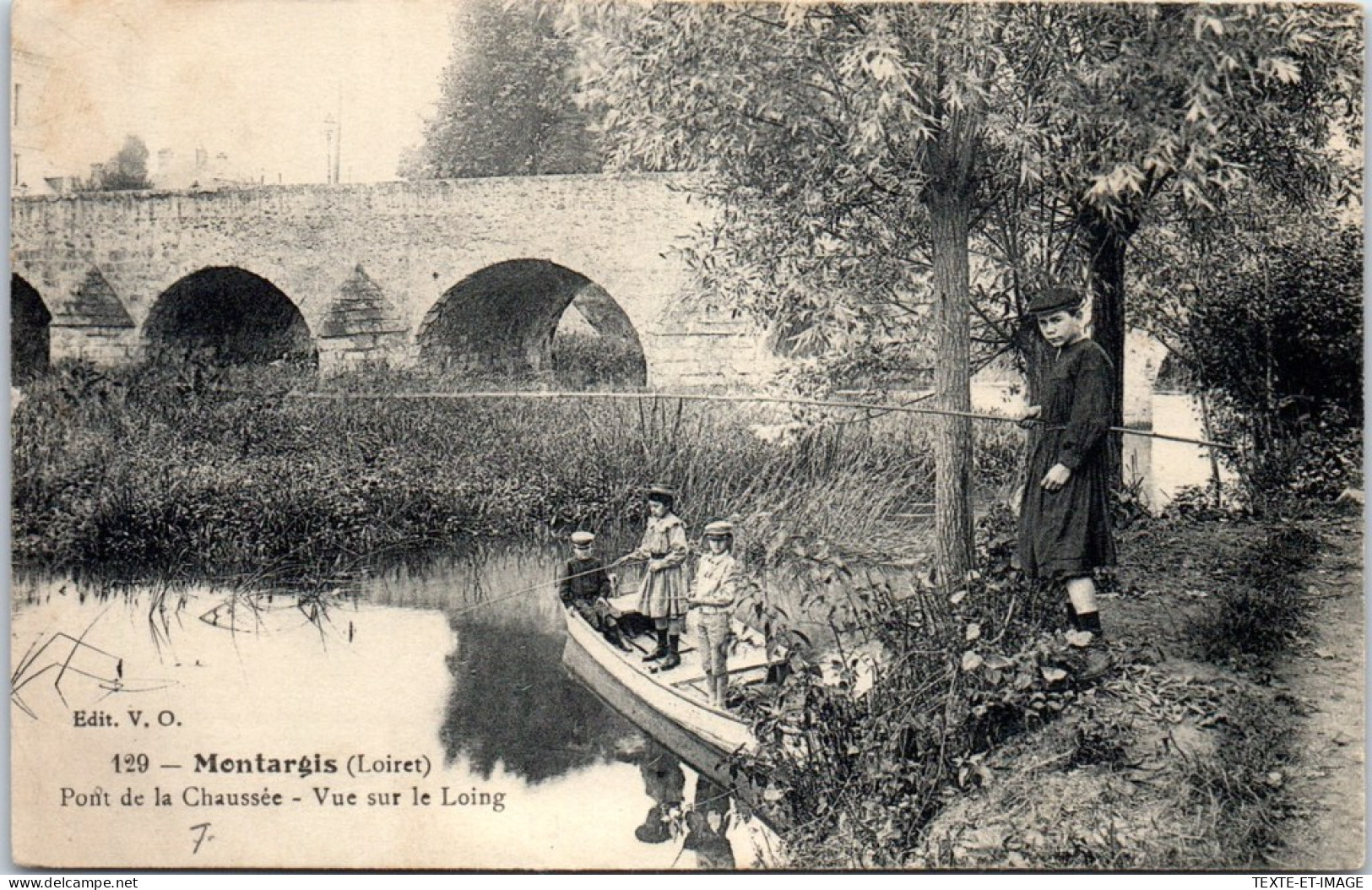 45 MONTARGIS - Le Loing, Pont De La Chaussee. - Montargis