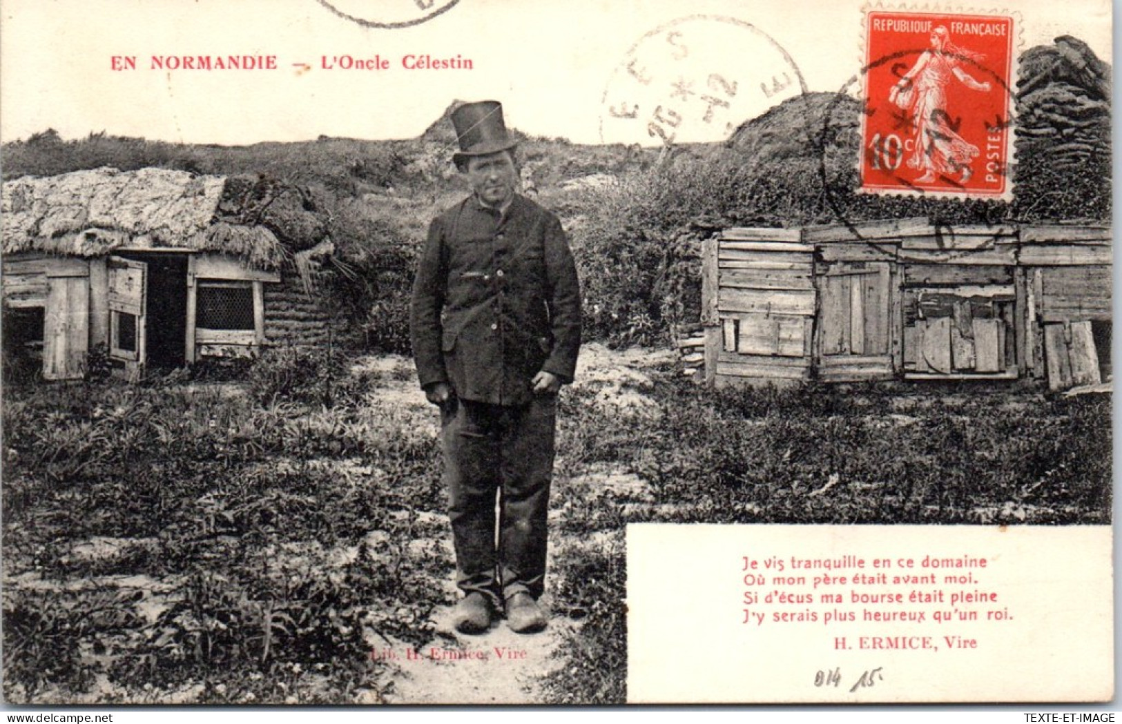 14 En Normandie - L'oncle Celestin.  - Autres & Non Classés