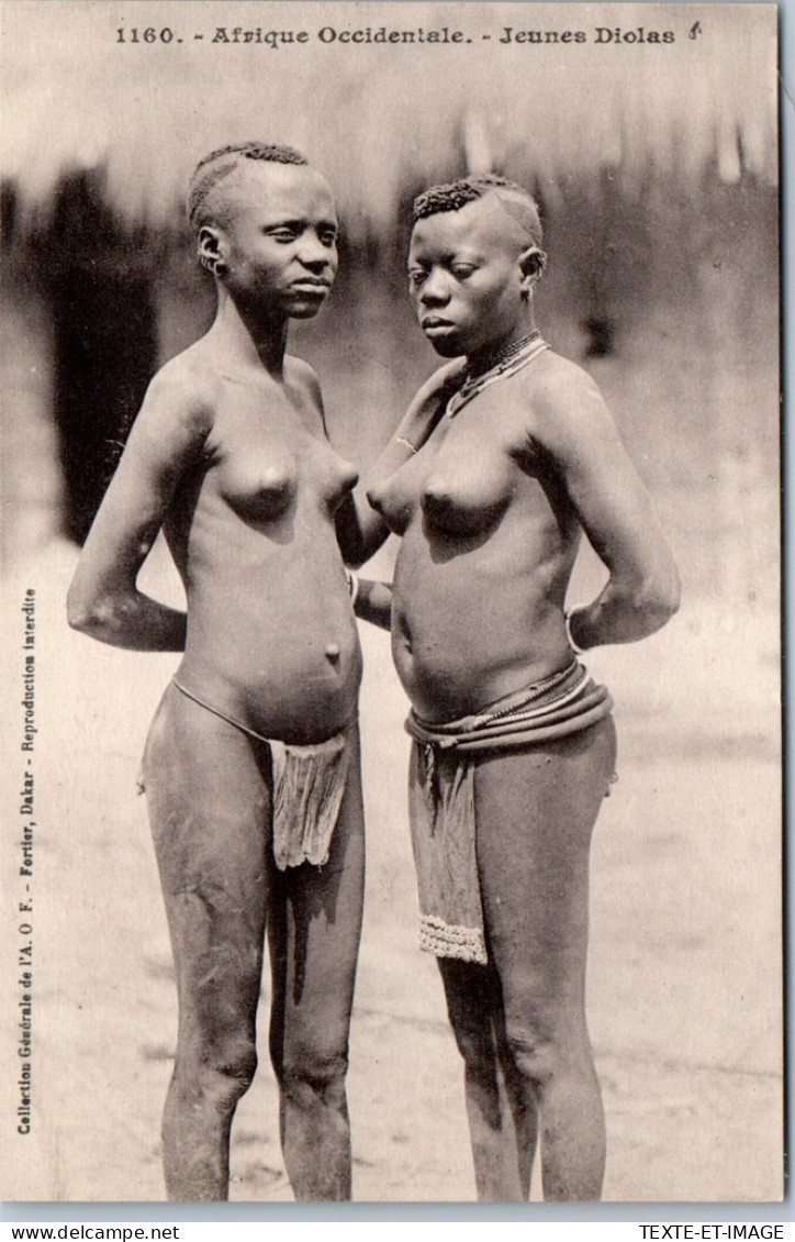 AFRIQUE OCCIDENTALE - Types De 2 Femmes Diolas  - Ohne Zuordnung