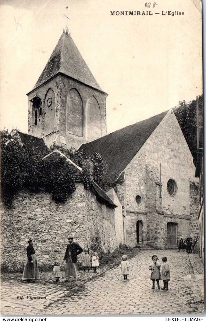 51 MONTMIRAIL - Vue De L'eglise. - Montmirail